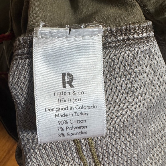 Olive Green Women's Shorts - Picture 5 of 6